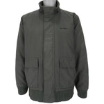 Carhartt - Green Camo Zip-Up Jacket 1990s Large