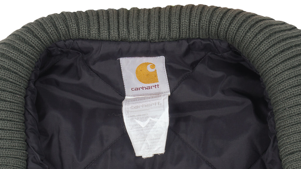Carhartt Mens- Green Embroidered Jacket 1990s Large Vintage Retro