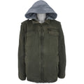Levis - Green Hooded Jacket 1990s XX-Large Vintage Retro