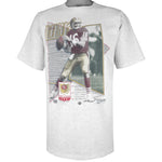 NFL (Salem) - San Francisco 49ers Joe Montana T-Shirt 1990 Large