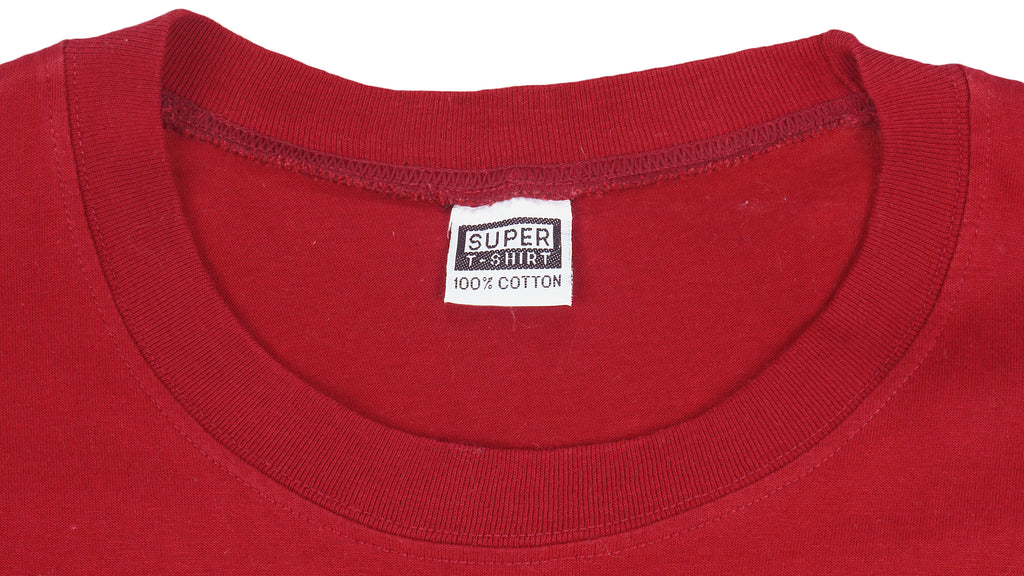 NBA (Super) -  Charlotte Hornets Spell-Out T-Shirt 1990s Large Vintage Retro Basketball