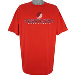 NBA (Puma) - Portland Trailblazers T-Shirt 1990s X-Large