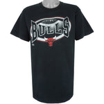 NBA (Pro Player) - Chicago Bulls Spell-Out T-Shirt 1990s Large Vintage Retro Basketball