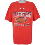 NBA (CSA) - Chicago Bulls Back To Back Champions T-Shirt 1997 X-Large