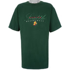 NBA (Pro Player) - Seattle Sonics Embroidered T-Shirt 1990s X-Large Vintage Retro Basketball