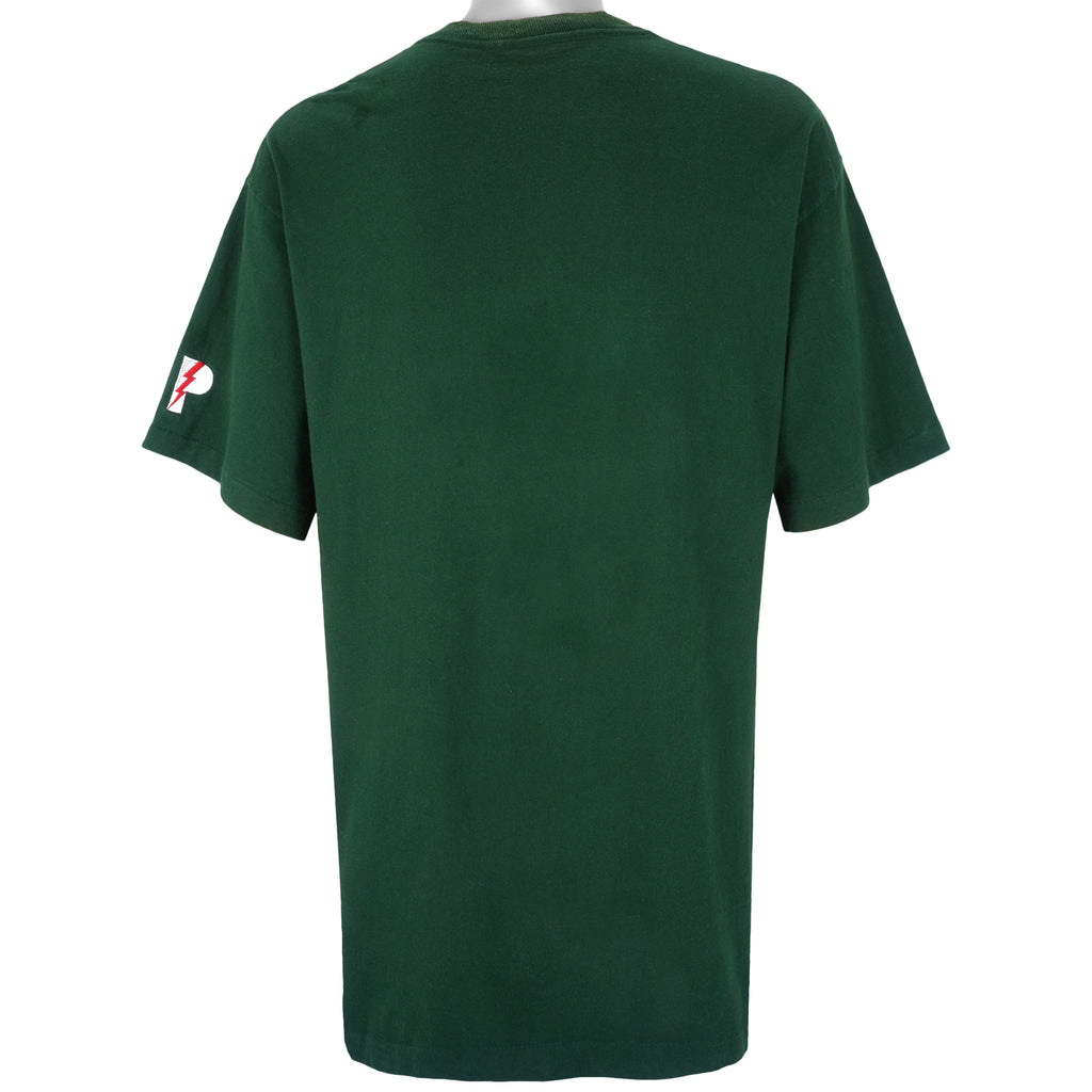 NBA (Pro Player) - Seattle Sonics Embroidered T-Shirt 1990s X-Large Vintage Retro Basketball