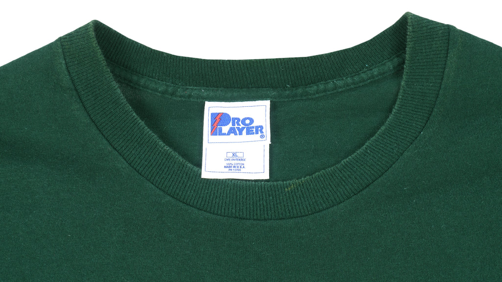 NBA (Pro Player) - Seattle Sonics Embroidered T-Shirt 1990s X-Large Vintage Retro Basketball