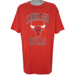NBA - Red Chicago Bulls T-Shirt 1990s XX-Large