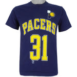 NBA (Salem) - Indiana Pacers, Number 31 T-Shirt 1990s Medium Youth