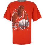 NBA (Salem) - Chicago Bulls, Michael Jordan T-Shirt 1991 Large Vintage Retro Basketball