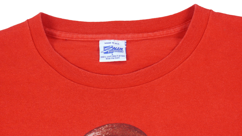 NBA (Salem) - Chicago Bulls, Michael Jordan T-Shirt 1991 Large Vintage Retro Basketball