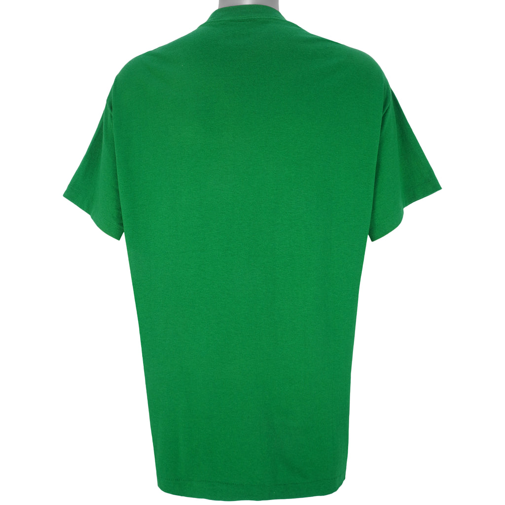 NBA (Trench) - Boston Celtics Spell-Out T-Shirt 1991 X-Large Vintage Retro Basketball