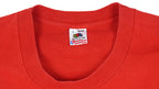 NBA - Red Chicago Bulls, 3 Time Champions T-Shirt 1993 Large Vintage Retro Basketball
