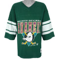 NHL - Mighty Ducks of Anaheim Hockey Jersey 1990s Large Vintage Retro Hockey