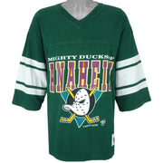 NHL - Mighty Ducks of Anaheim Hockey Jersey 1990s Large Vintage Retro Hockey