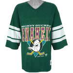 NHL - Mighty Ducks of Anaheim Hockey Jersey 1990s Large Vintage Retro Hockey