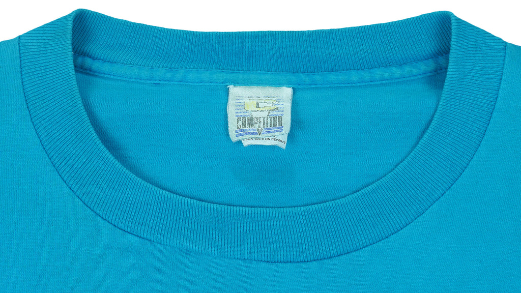 NHL (Competitor) - San Jose Sharks T-Shirt 1990s Large Vintage Retro Hockey