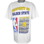 NBA (Pro Player) - Golden State Warriors T-shirt 1990s Large Vintage Retro Basketball