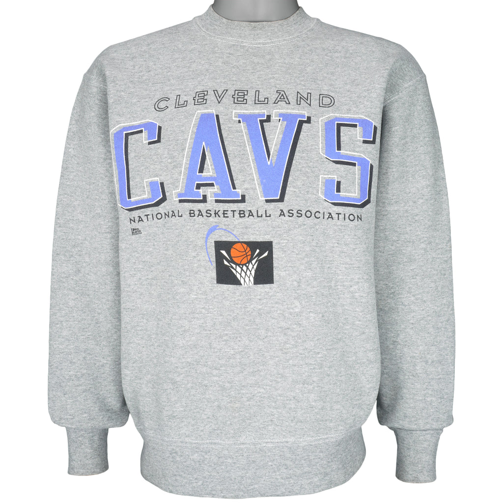 NBA (Pro Player) - Cleveland Cavaliers Crew Neck Sweatshirt 1990s Medium Vintage Retro Basketball