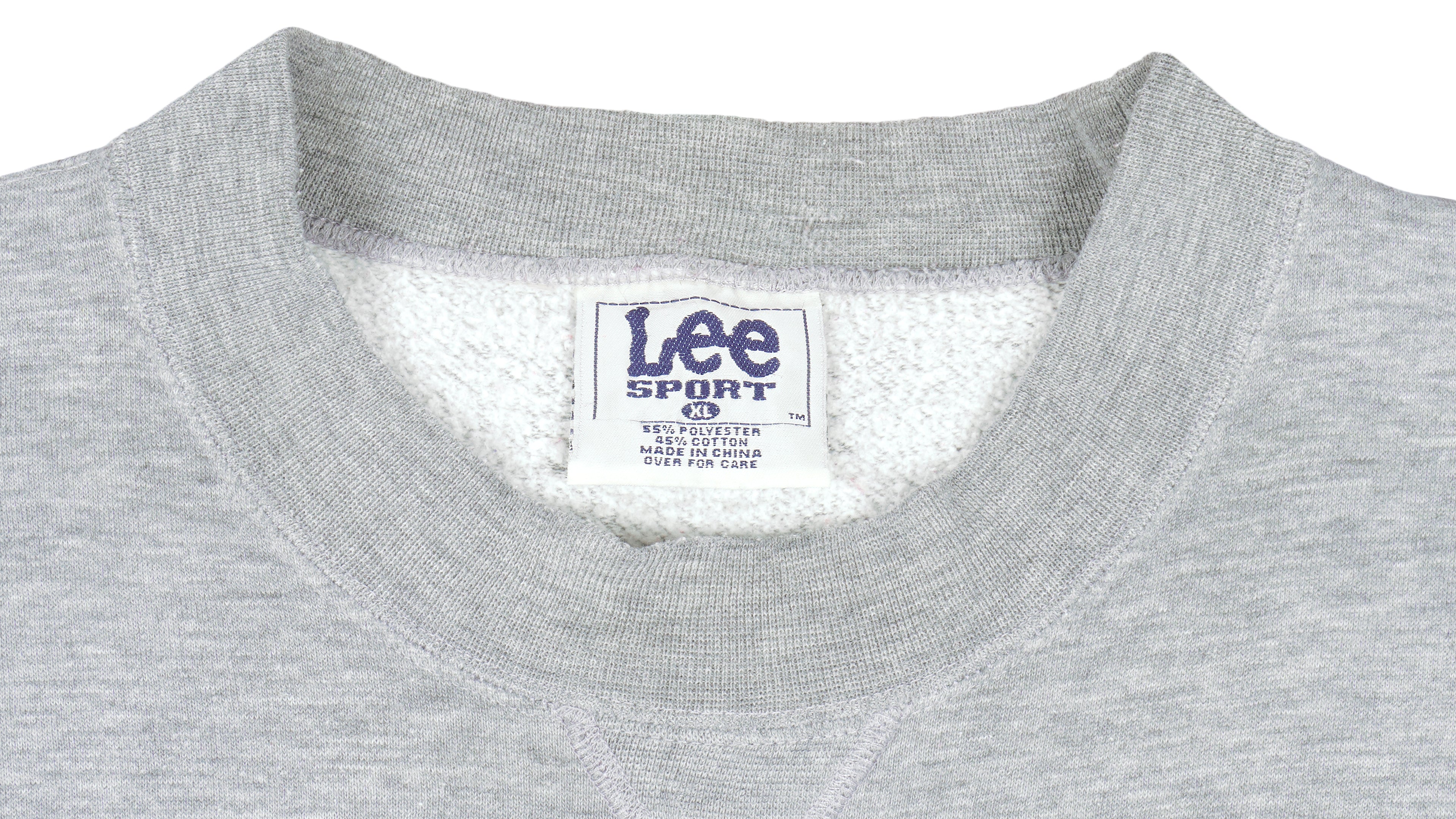 NBA (Lee) - New York Knicks Crew Neck Sweatshirt 1990s X-Large Vintage Retro Basketball