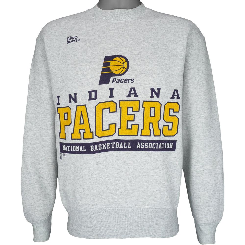 NBA (Pro Player) - Indiana Pacers Crew Neck Sweatshirt 1990s Medium Vintage Retro Basketball