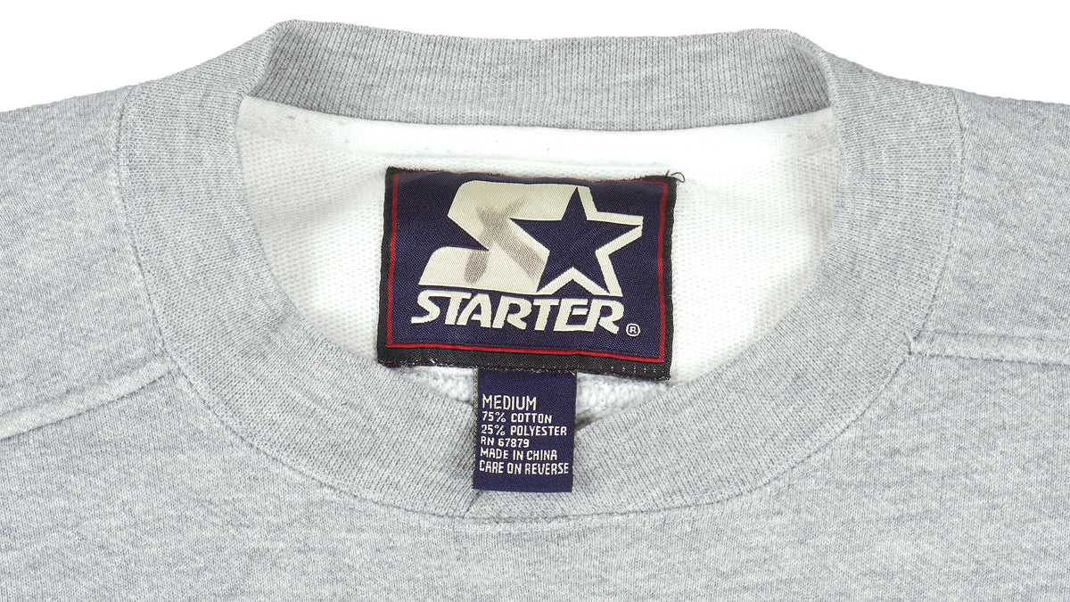 Starter - Philadelphia 76ers Crew Neck Sweatshirt 1990s Medium Vintage Retro Basketball