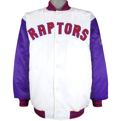 Reebok - Toronto Raptors Button-Up Jacket 1990s Medium