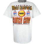 NBA (Turtex) - Houston Rockets, World Champions T-Shirt 1994 X-Large Vintage Retro Basketball