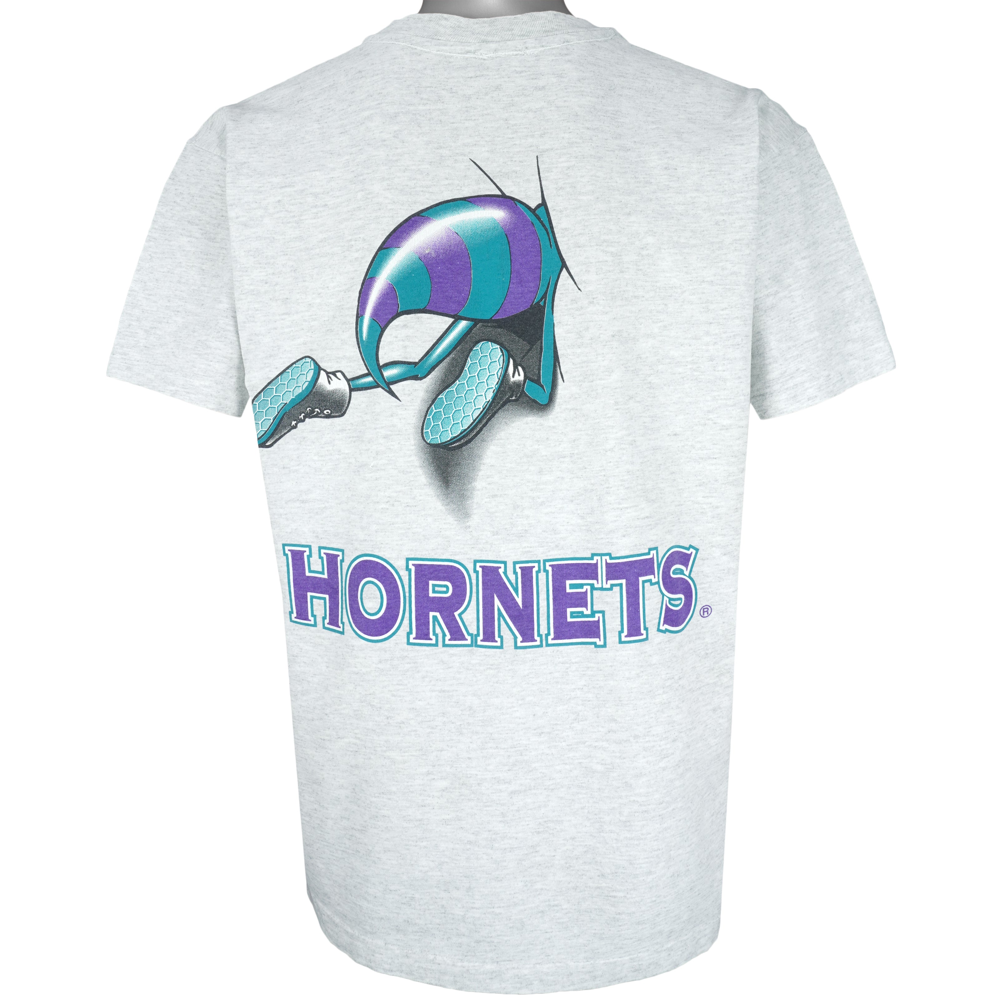 NBA (Nutmeg) - Charlotte Hornets Breakout T-Shirt 1990s Large Vintage Retro Basketball