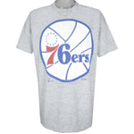 NBA (Salem) - Philadelphia 76ers T-Shirt 1990s X-Large