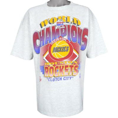 NBA (True-Fan) - Houston Rockets World Champions T-Shirt 1994 X-Large