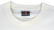  NBA (Signal Sport) - Minnesota Timberwolves Spell-Out T-Shirt 1992 X-Large Vintage Retro Basketball