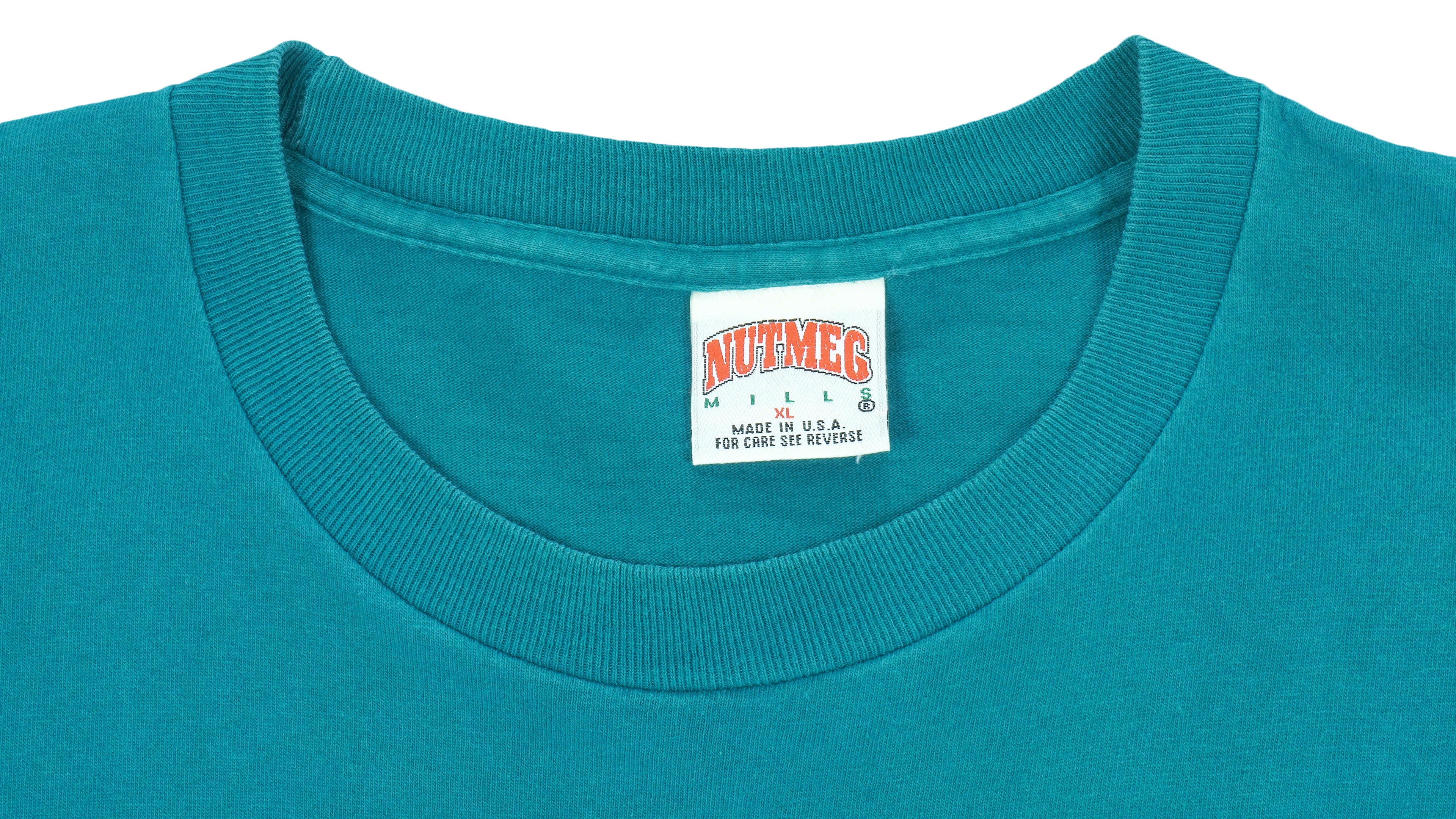 NBA (Nutmeg) - Charlotte Hornets Blue T-Shirt 1990s X-Large Vintage Retro Basketball