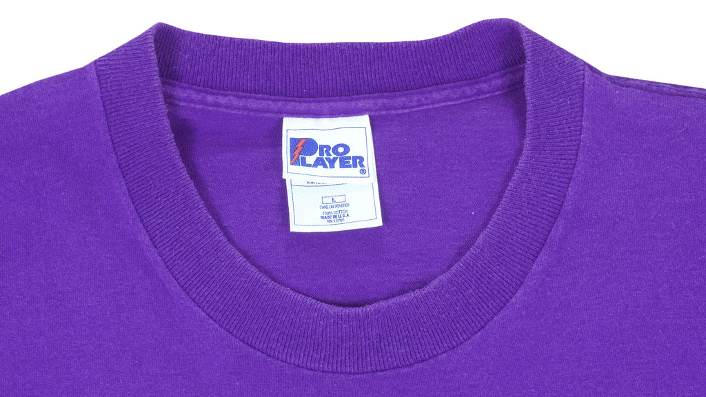 NBA (Pro Player) - Purple Utah Jazz, Champions T-Shirt 1998 Large Vintage Retro Basketball