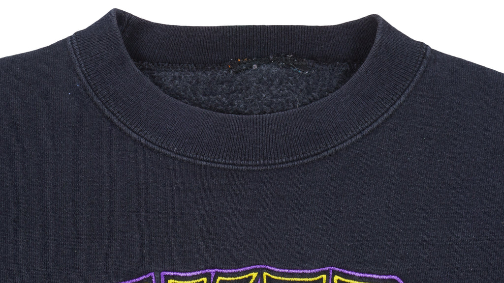 NBA - Los Angeles Lakers Crew Neck Sweatshirt 1990s Large Vintage Retro Basketball