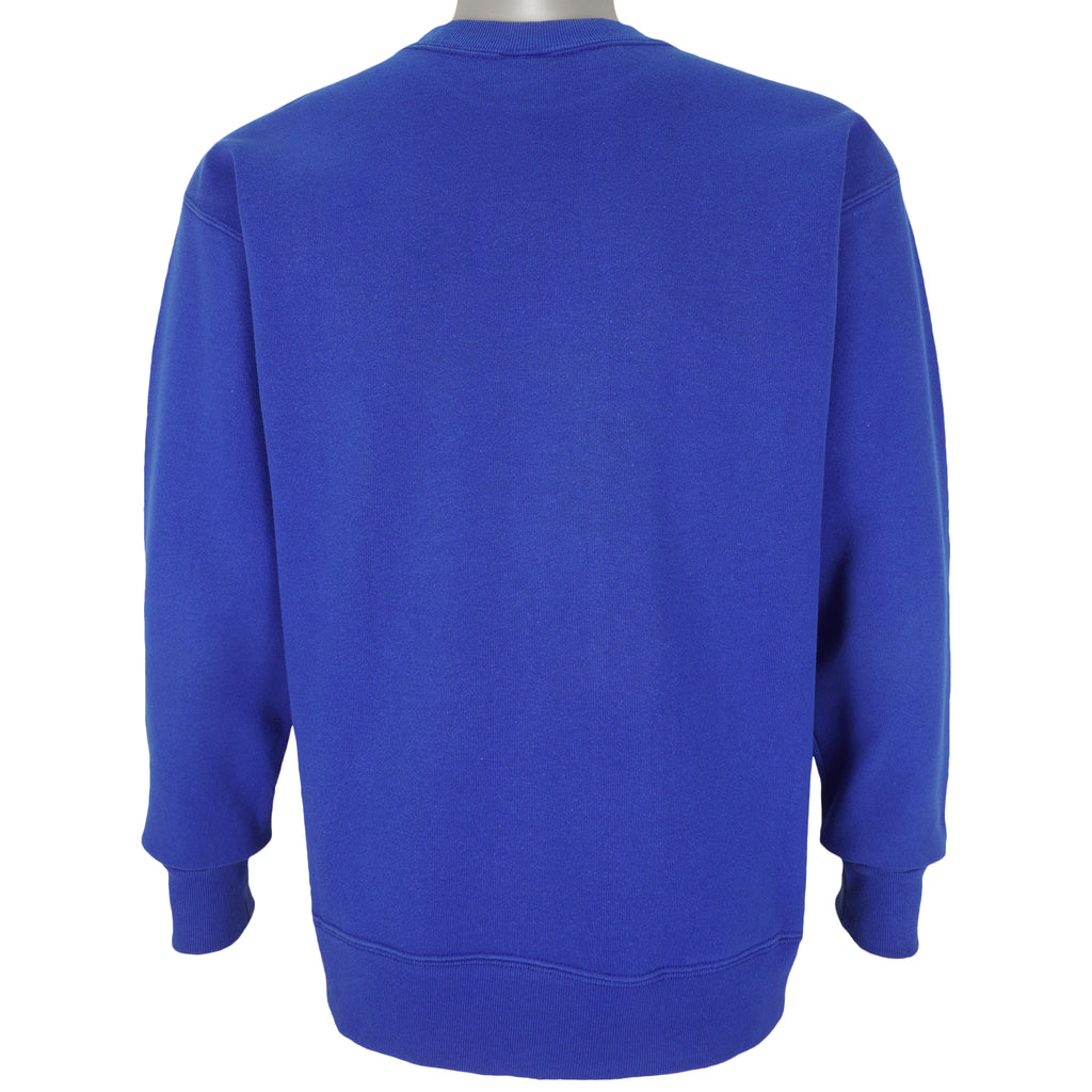 NBA (Nutmeg) - Golden State Warriors Crew Neck Sweatshirt 1960s Large Vintage Retro Basketball