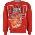 NBA (Artex) - Chicago Bulls Crew Neck Sweatshirt 1990s X-Large Vintage Retro Basketball