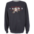 NBA (Lee) - Philadelphia 76ers Crew Neck Sweatshirt 1990s Large Vintage Retro Basketball
