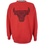 Starter - Red Chicago Bulls Crew Neck Sweatshirt 1990s X-Large