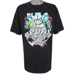 NBA (Majestic) - San Antonio Spurs NBA Finals Champions T-Shirt 1999 X-Large