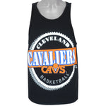 NBA (Garan) - Cleveland Cavaliers Sleeveless T-Shirt 1990s Large Vintage Retro Basketball