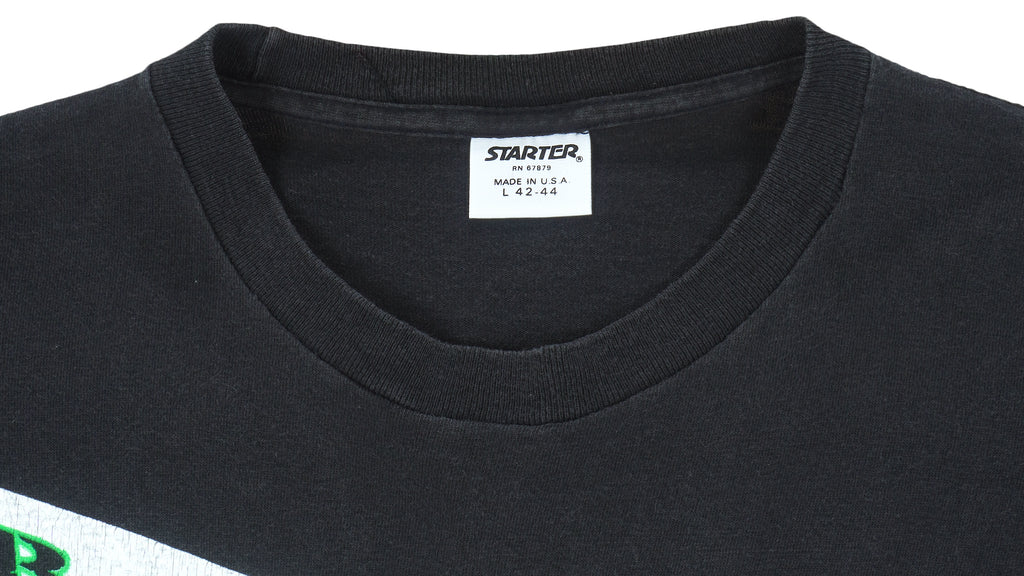 Starter - Boston Celtics Spell-Out T-Shirt 1990 Large Vintage Retro Basketball