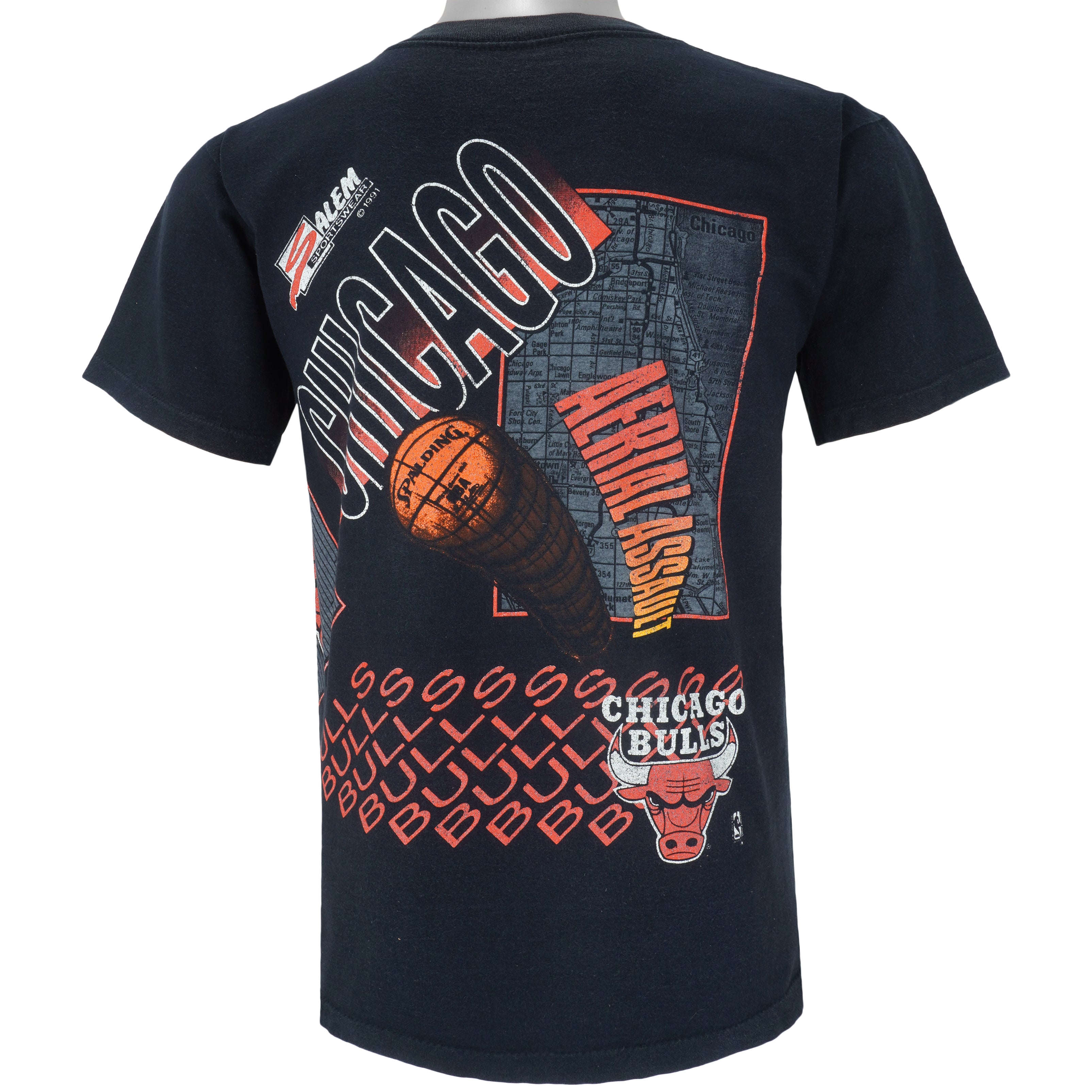 bulls vintage t shirt