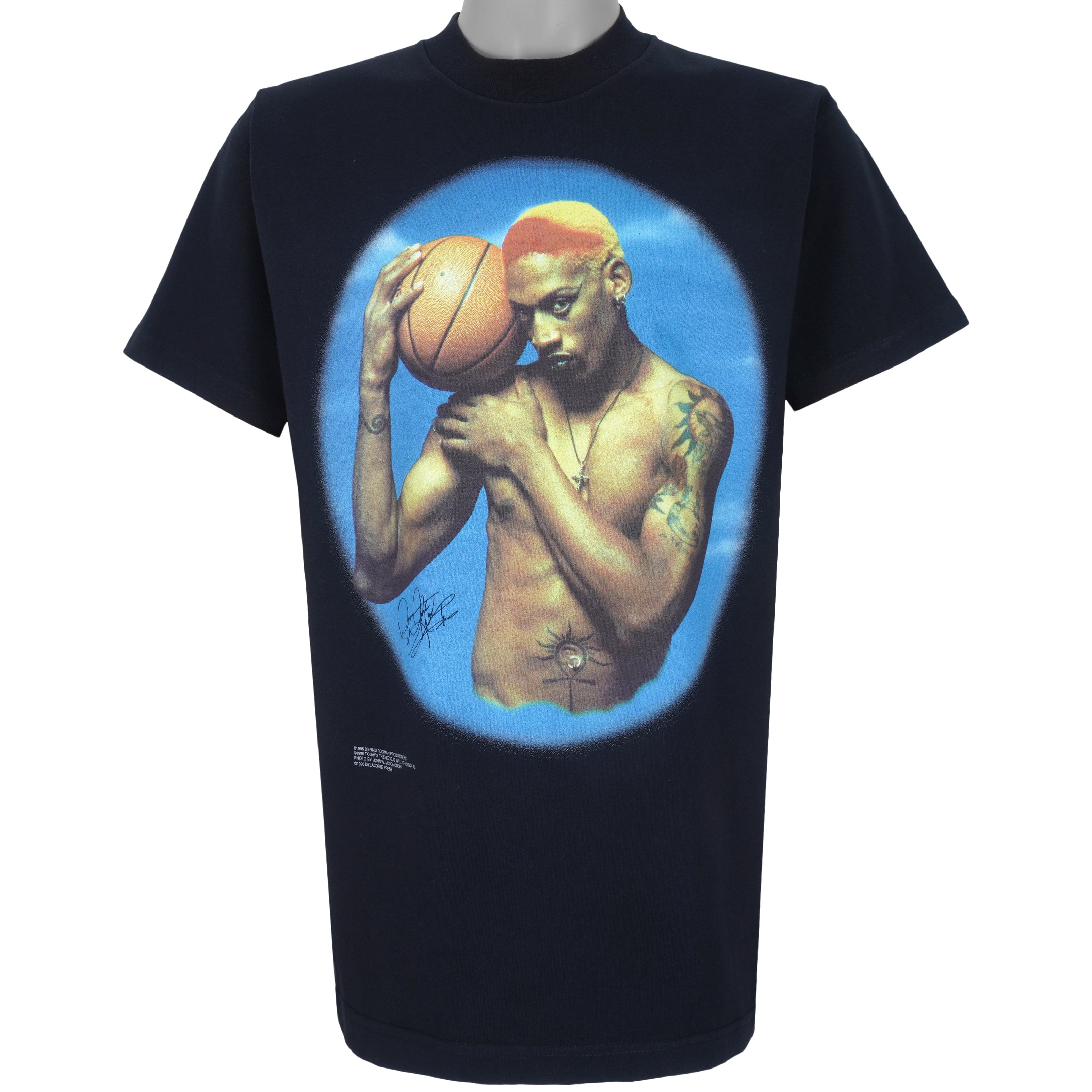 Vintage (Murina) - Dennis Rodman T-Shirt 1996 Large Vintage Retro