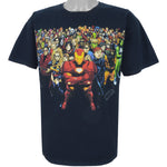 Marvel - Civil War Superheroes Iron Man T-Shirt 1990s Large