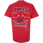 NBA (Lee) - Chicago Bulls, Champions T-Shirt 1997 Large Vintage Retro Basketball