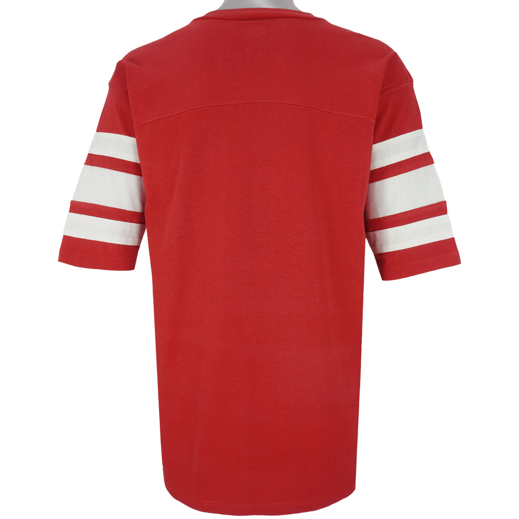 NBA (Logo 7) - Chicago Bulls Basketball Jersey T-Shirt 1991 Large Vintage Retro Basketball