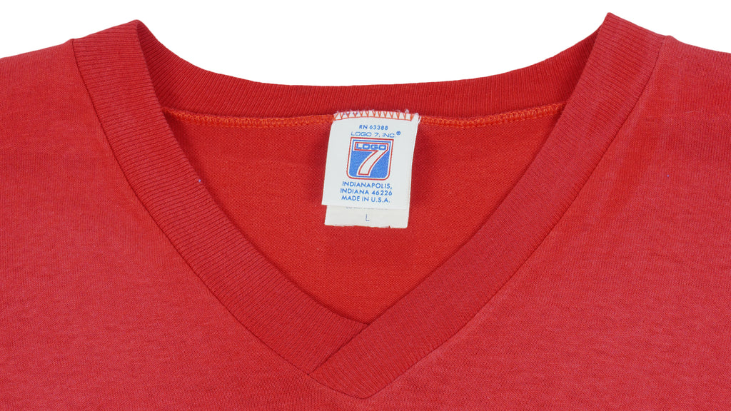 NBA (Logo 7) - Chicago Bulls Basketball Jersey T-Shirt 1991 Large Vintage Retro Basketball