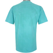 Adidas - Green Running T-Shirt 1990s Large Vintage Retro