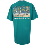 Wrangler - Green Power X Two T-Shirt 1990s X-Large Vintage Retro